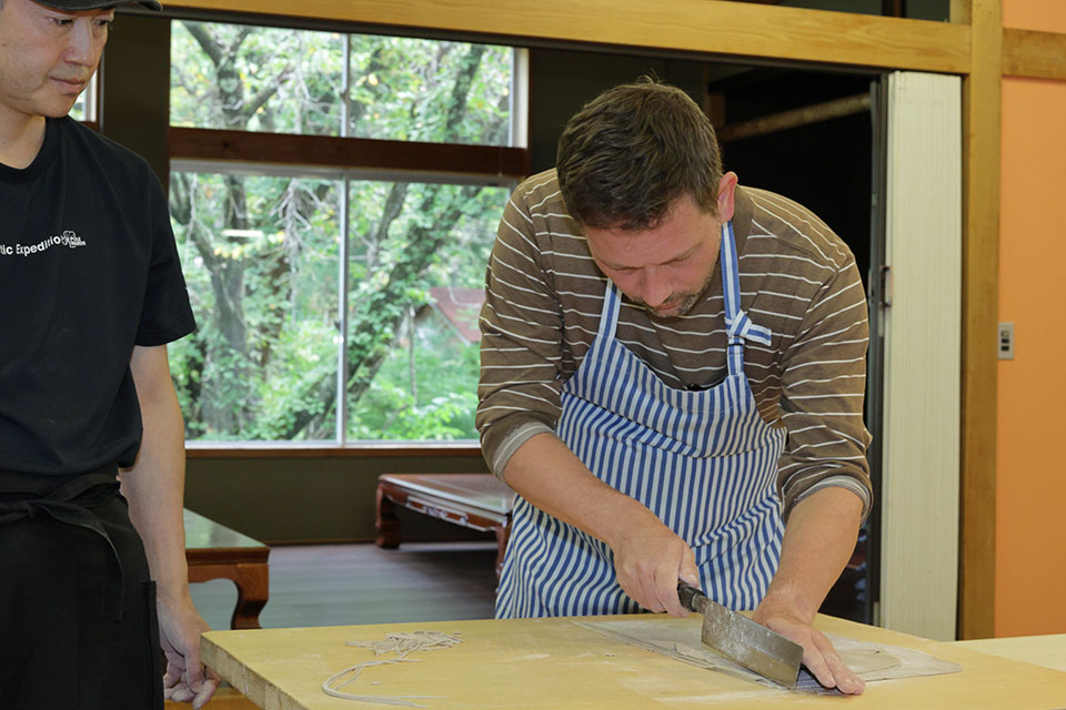 The water is clear and cold, so the trout is delicious.